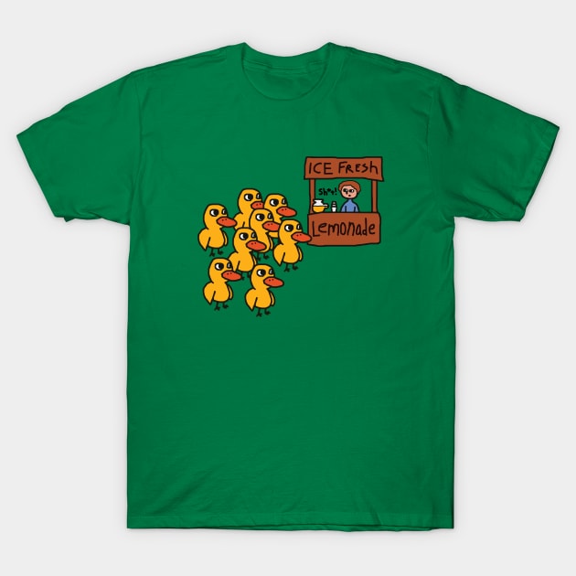 Duck Apocalypse V2 T-Shirt by TonieTee